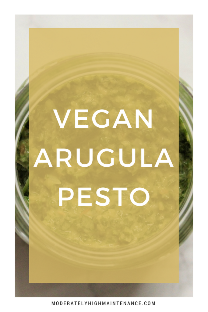 If you love pesto, vegan arugula pesto is a great alternative. Not just for those enjoying a plant-based diet, this recipe is absolutely delicious.